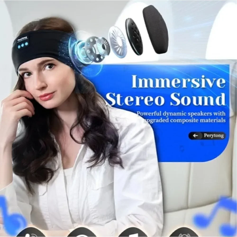 Bluetooth Sports / Sleep Headband Headphones